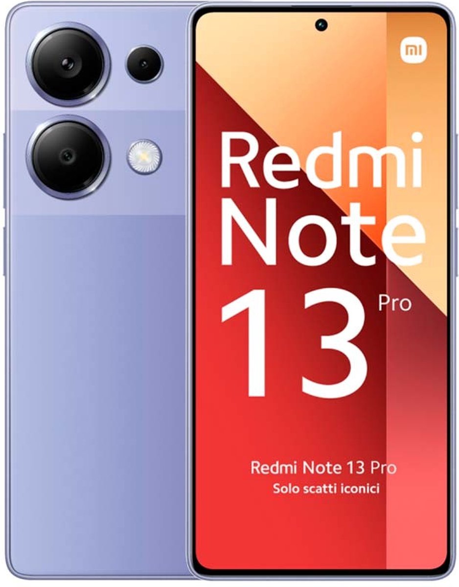 Xiaomi Redmi Note 13 Pro 5G Dual Sim 12GB RAM - 512GB Aurora Paars