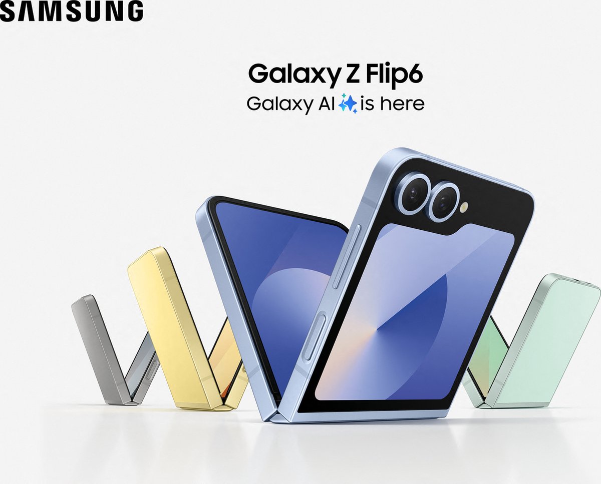 Samsung Galaxy Z Flip6 - 512 Go - Ombre Argent