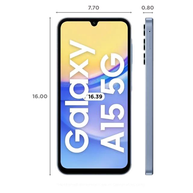 Samsung Galaxy A15- 4GB RAM - 128GB - Blue