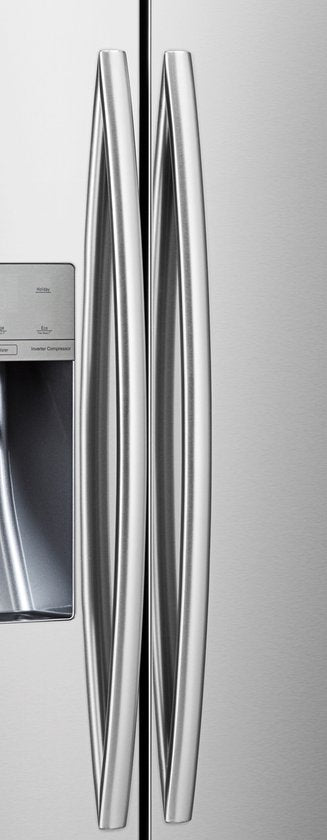 Hisense RS694N4ICE - Amerikaanse koelkast - IJs- en waterdispenser - Vrijstaand - 562 liter - Zwart - No-Frost