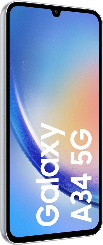Samsung Galaxy A34 5G - 128 Go - Argent génial