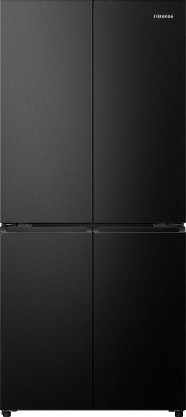 Hisense RQ5P470SAFE - Cross-deur koel-vriescombinatie - My Fresh Choice - Metal-Tech Cooling - Dual-Tech Cooling - Capaciteit 483 liter - Zwart