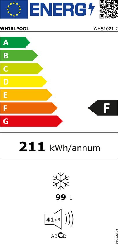 Whirlpool | WHS1021 2 | tafelmodel vriezer