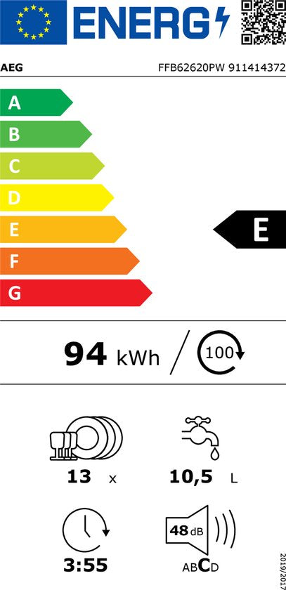 AEG FFB62620PW
