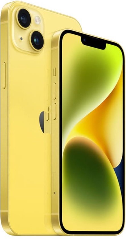 Apple iPhone 14 - 128GB - Yellow