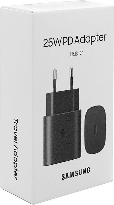 Samsung Universal USB-C adapter/charger - Fast charger (25W) - Black