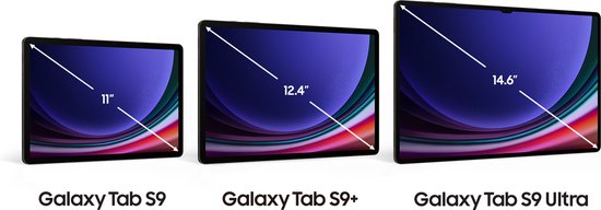 Samsung Galaxy Tab S9 Ultra, 256 GB, 12 GB, Grafiet