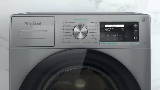 Lave-linge Whirlpool W7 99S SILENCE EE 9 kg Argent