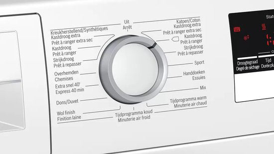 Bosch WTM852K1FG - Series 4 - Heat pump dryer - NL/FR