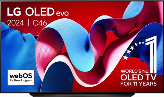 LG C4 OLED65C46LA - 65 inch - 4K OLED Evo - 2024