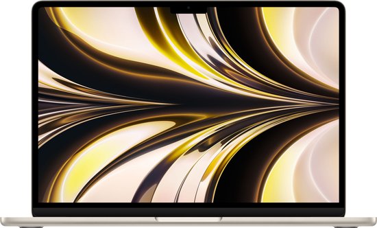 Apple MacBook Air (2022) MLY13N/A - 13.6 inch - Apple M2 - 256 GB - Starlight