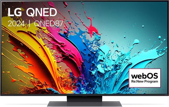LG 55QNED87T6B - 55 pouces - 4K QNED - 2024