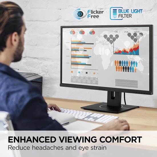 Monitor ViewSonic VG2240 Zwart FHD 22