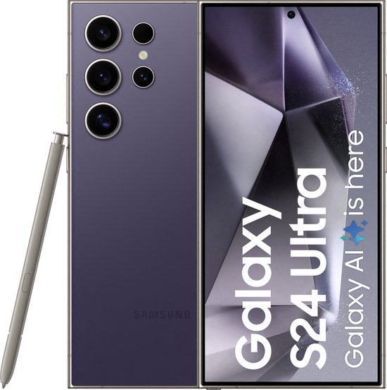 Samsung Galaxy S24 Ultra 5G - 1TB - Titaanviolet
