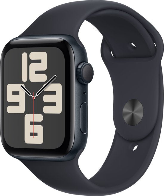 Apple Watch SE - 44 mm - Boîtier en aluminium Midnight avec bracelet sport Midnight - M/L