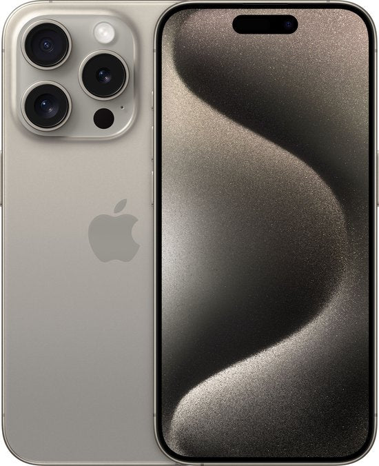 Apple iPhone 15 Pro - 1TB - Natuurlijk Titanium