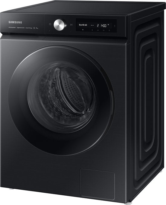 Samsung Bespoke WW11BB744AGB - Lave-linge 11 kg - Noir - AI Ecobubble - AI Wash - Conception BESPOKE avec SpaceMax™