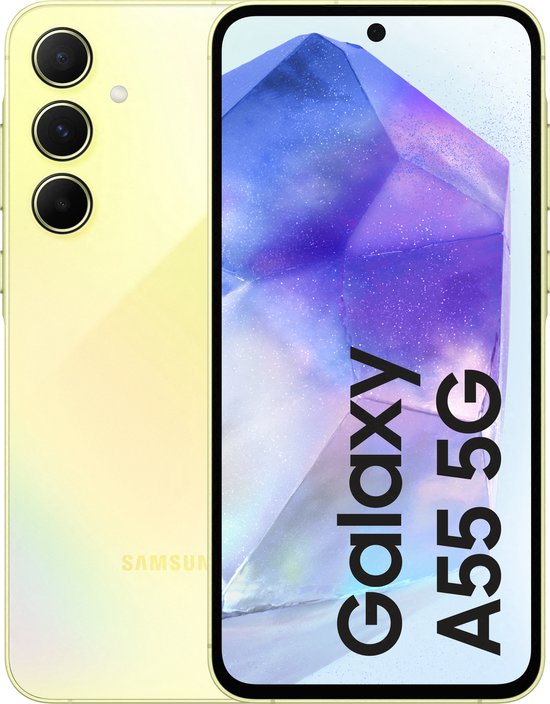 Samsung Galaxy A55 5G - 256GB - Awesome Lemon