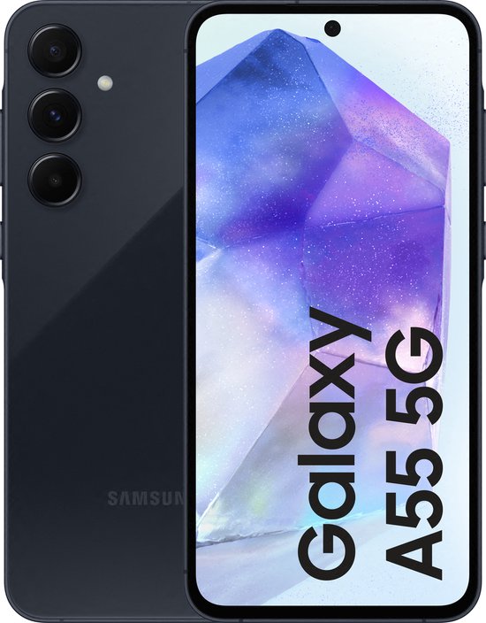 Samsung Galaxy A55 5G - 256 Go - Bleu marine génial