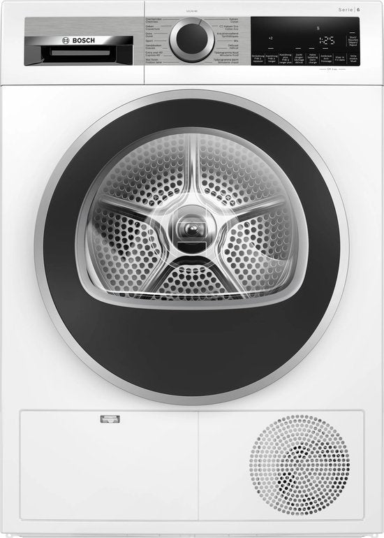 Bosch Serie 6 WQG23140FG - Sèche-linge - Sèche-linge pompe à chaleur - 8 kg A++ Blanc