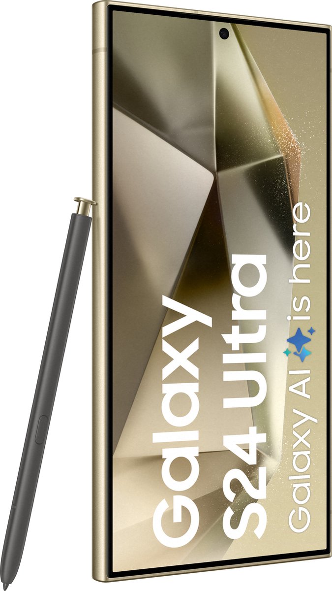 Samsung Galaxy S24 Ultra 5G - 256GB - Titanium Geel