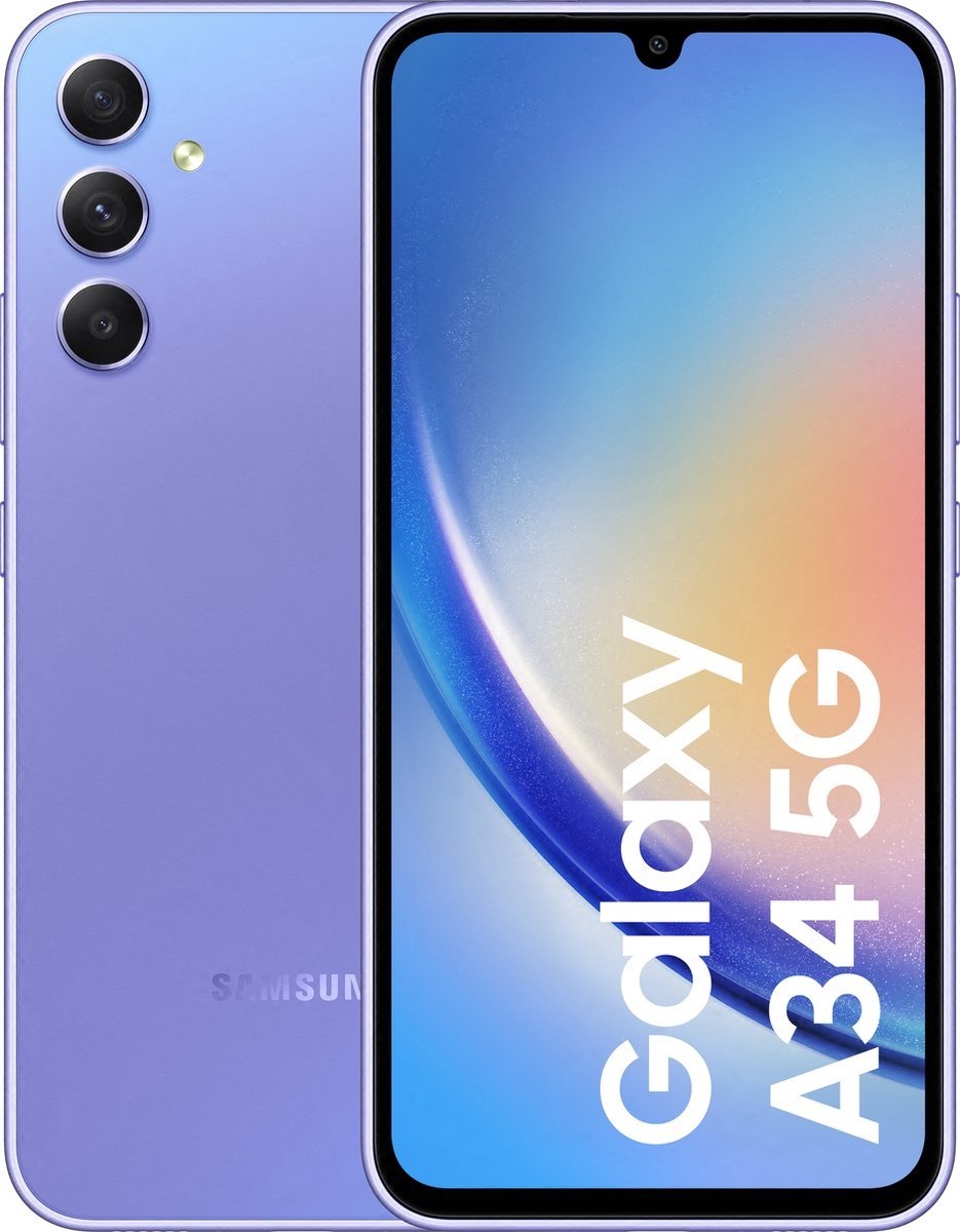 Samsung Galaxy A34 | Samsung A34 Awesome Violet | The Phone Shop