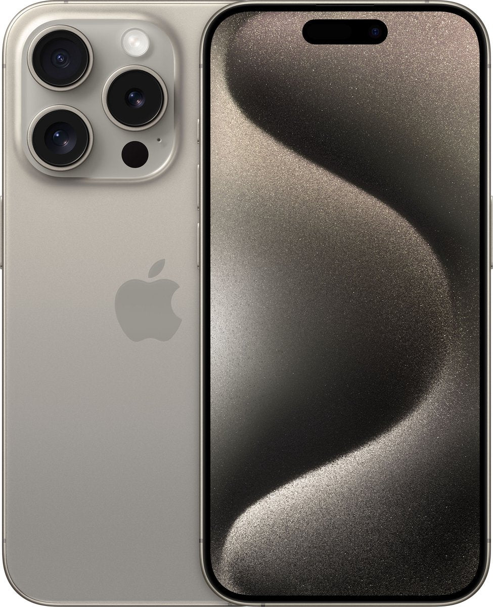 Apple iPhone 15 Pro - 128GB - Natuurlijk Titanium