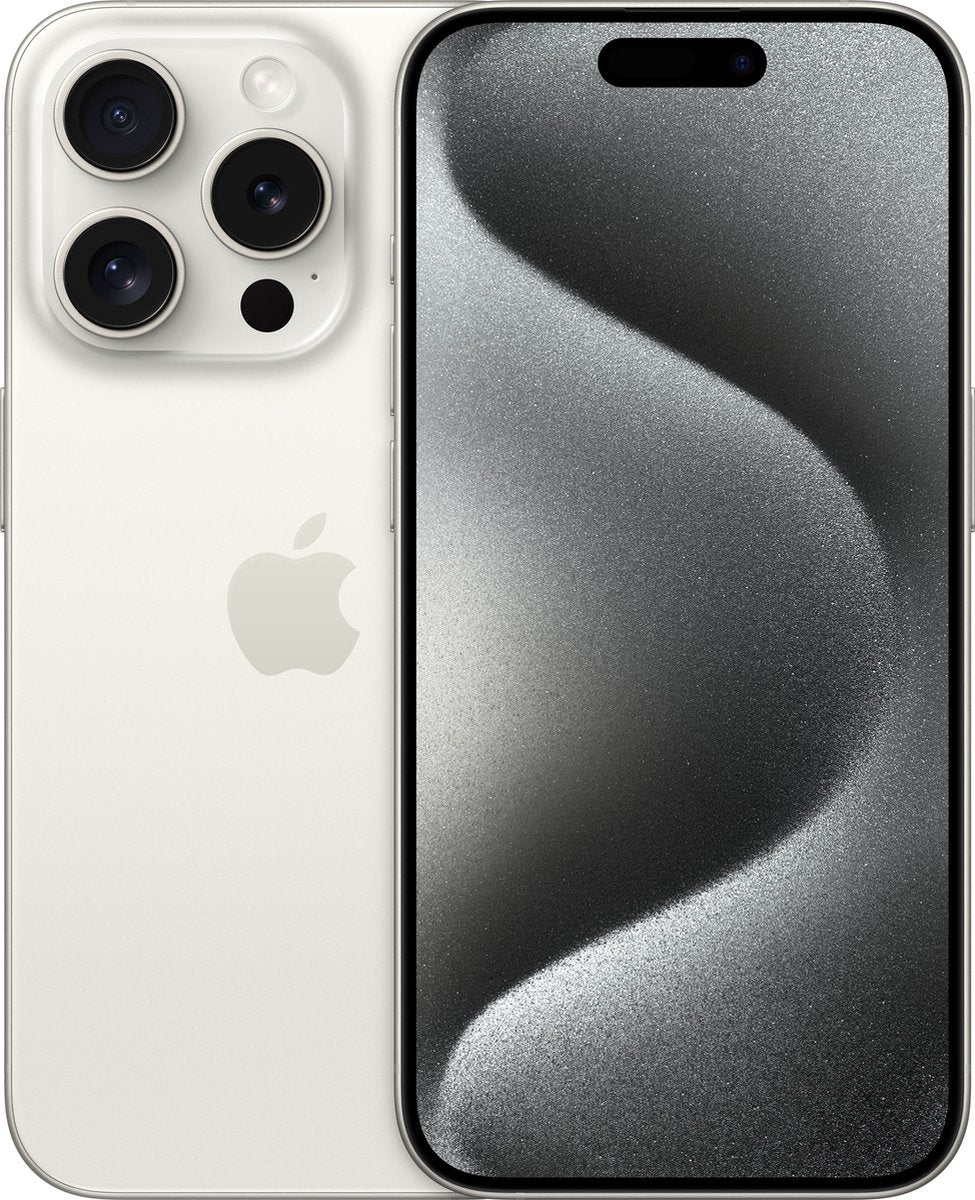 Apple iPhone 15 Pro - 256 Go - Titane blanc