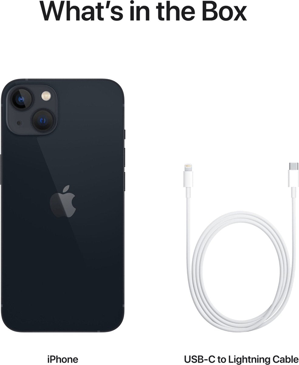 Apple iPhone 13 - 128 GB - Middernacht