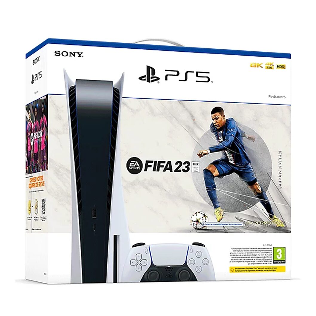 PlayStation PS5 + FIFA 23-bundel