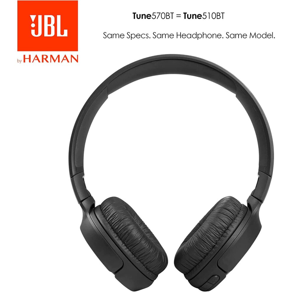 JBL Tune 570BT Draadloze hoofdtelefoon zwart