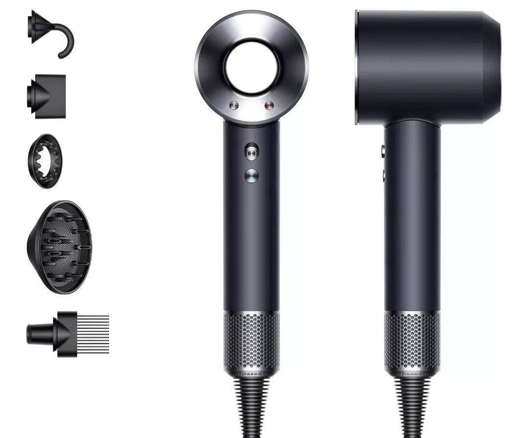 Dyson Supersonic 1600W Hair Dryer - Black/Nickel