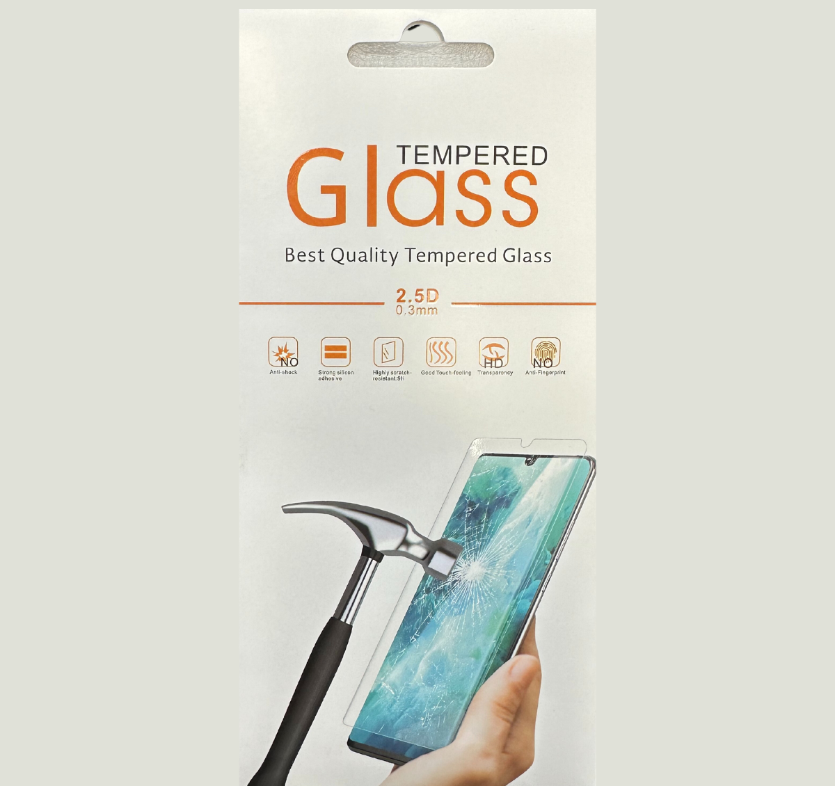 Screen Protector - Full Cover Glass Film for Samsung A13 - Tempered Glass